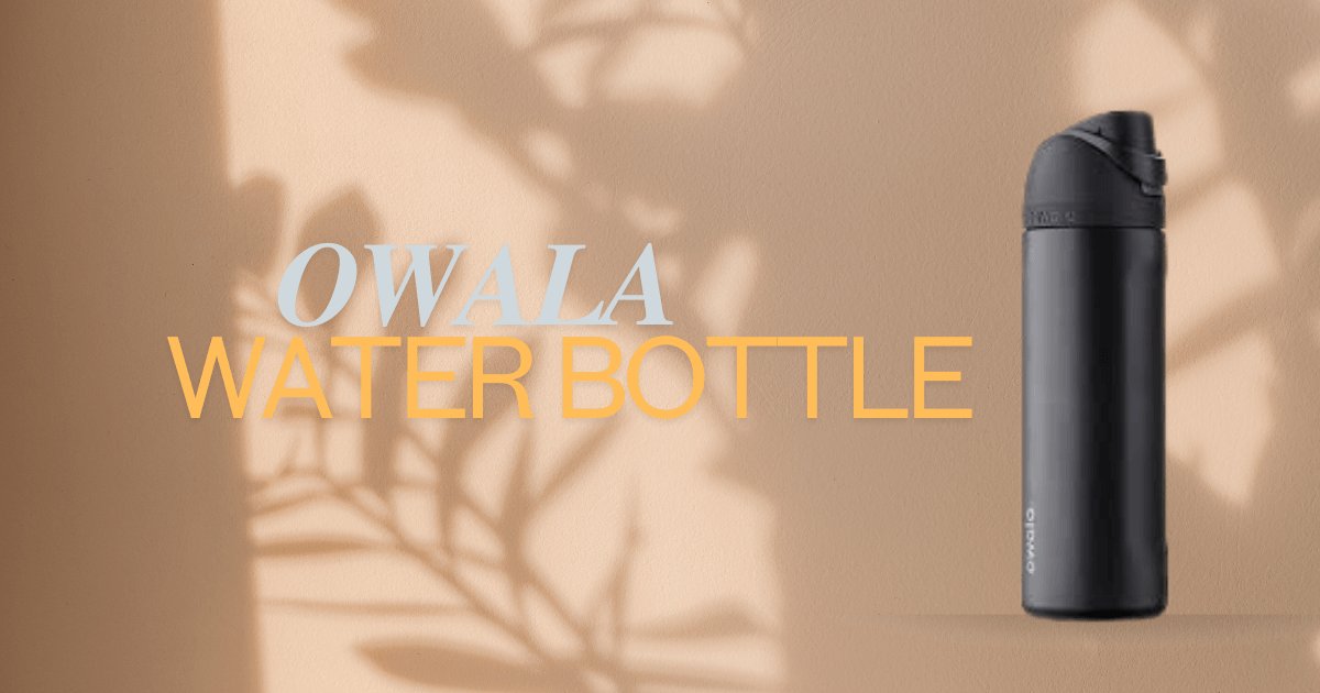 A sleek and stylish Owla water bottle, perfect for hydration on the go, featuring a modern design and vibrant colors.